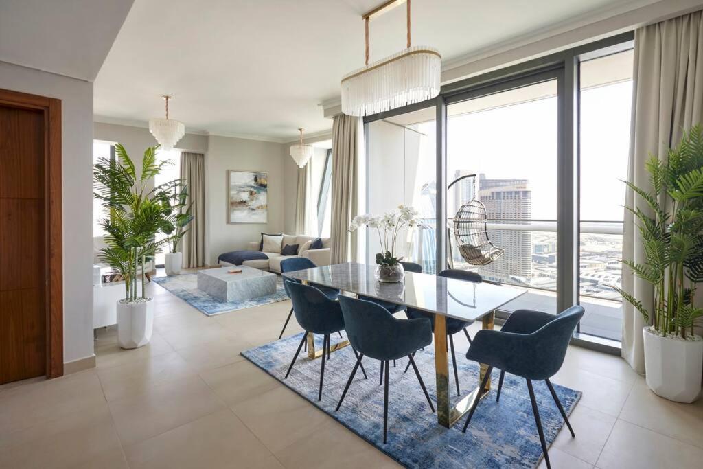 두바이 Larbi Breathtaking Burj And Fountain View Luxurious 2 Bed 아파트 외부 사진