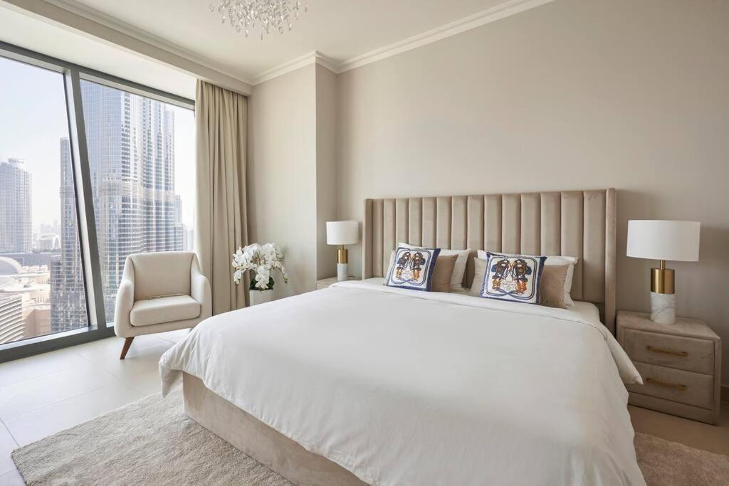 두바이 Larbi Breathtaking Burj And Fountain View Luxurious 2 Bed 아파트 외부 사진